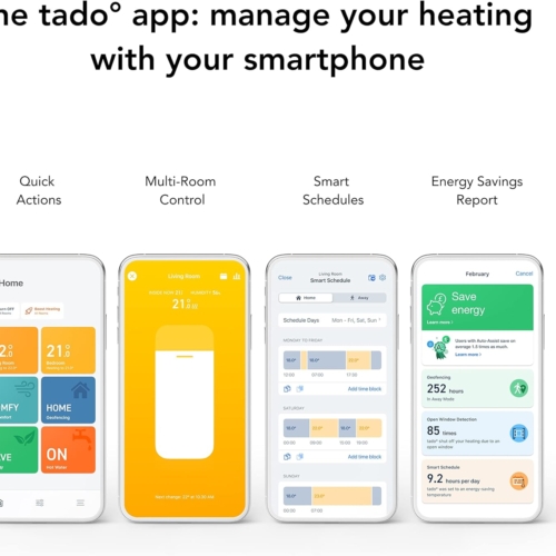 Tado V3+ Wireless Heating & Hot Water Smart Thermostat Starter Kit White - Image 6