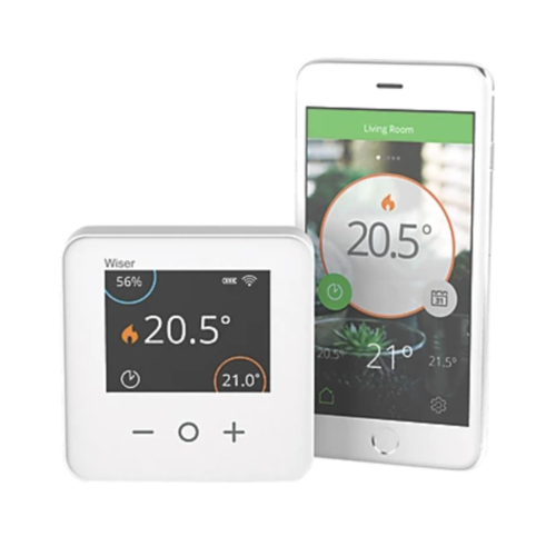Drayton Wiser Wireless Heating & Hot Water 3-Channel Thermostat Control Kit White