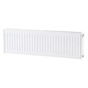 Flomasta White Type 22 Double Panel Radiator, (W)1200mm x (H)300mm - Image 2