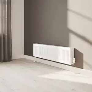 Flomasta White Type 22 Double Panel Radiator, (W)1200mm x (H)300mm