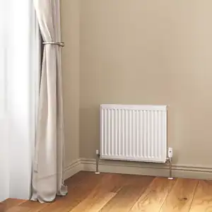 Flomasta White Type 22 Double Panel Radiator, (W)600mm x (H)500mm