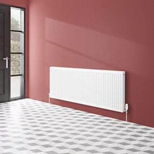 Flomasta White Type 21 Single Panel Radiator, (W)1400mm X (H)600mm