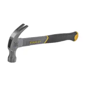 Stanley Fibreglass Claw Hammer 20oz (0.57kg) - Image 3