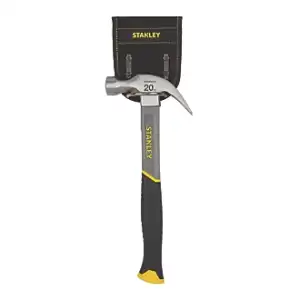 Stanley Fibreglass Claw Hammer 20oz (0.57kg) - Image 7