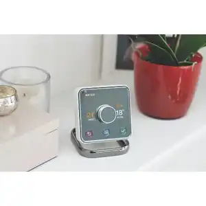 Hive Chrome Thermostat - Stand