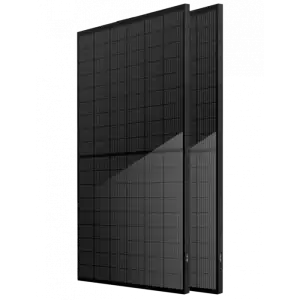 V-TAC 430w N-Type All Black Bifacial Solar Panel - Image 1