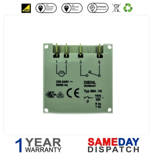 Ideal Digital Timer Programmer DIEHL TYP 884.2K 173973 - Image 3