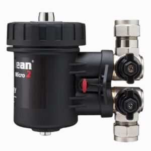 MagnaClean Central Heating Magnetic System Boiler Filter AFM-08 22mm Ball Valves 1200 Gause