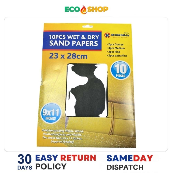 103 10pcs wet and dry sand papers
