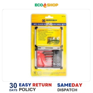 Marksman 6Pc Glass And Mirror Drill Bits