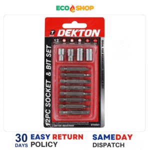 Dekton 12-Piece Socket and Bit Set