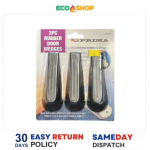 Prima 3Pc Rubber Door Wedges