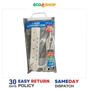 Elpine 4 Gang Extension Lead 2M
