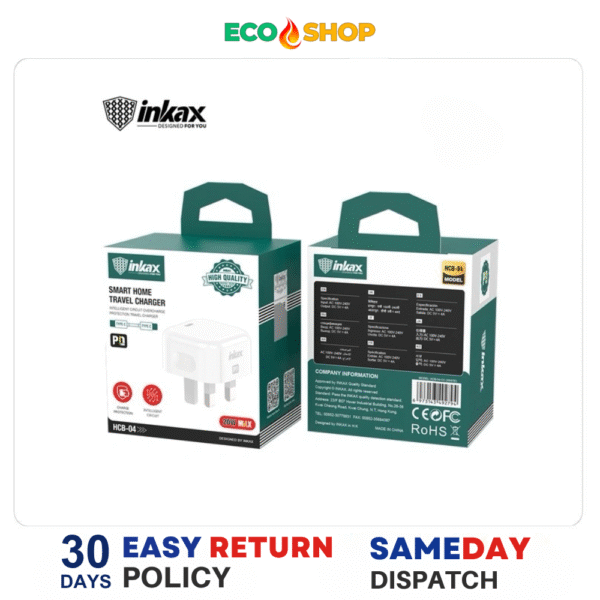 24 inkax Smart home travel charger