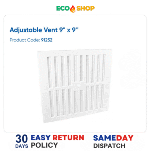 Plumb Best Adjustable Vent (9" x 9")