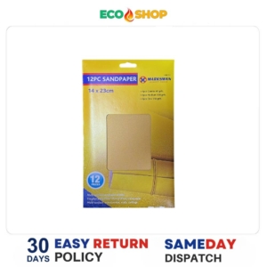 Marksman 12Pcs Sand Paper 14X23Cm