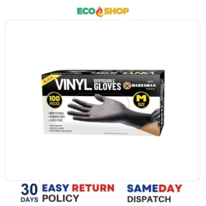 Marksman Vinyl Disposable Gloves Medium - Image 1