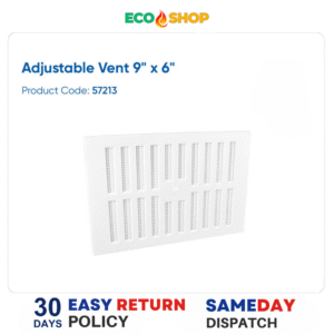 Plumb Best Adjustable Vent (9" x 6")