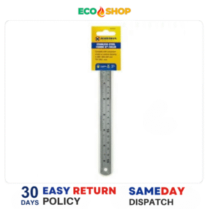 Marksman stainless steel 150mm (6") ruler