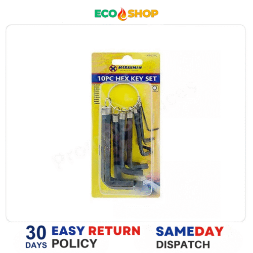 Marksman 10pc hex key set