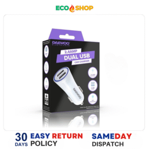 Daewoo Single USB Car Charger 1A