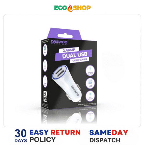 Daewoo Single USB Car Charger 1A