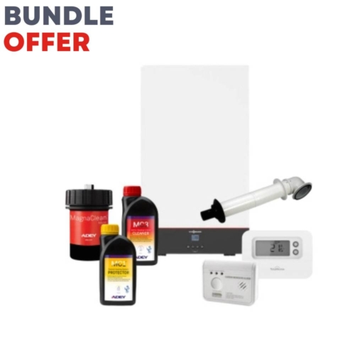 Viessmann Vitodens 025-W 24kw Complete Pack with Horizontal Flue 95000