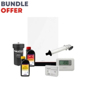 Viessmann Vitodens 100-W 35kw Complete Pack with Horizontal Flue 94047