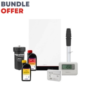 Viessmann Vitodens 100-W 35kw Complete Pack with Vertical Flue