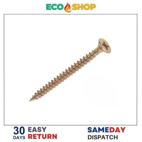 Jg Universal Screws 4.8X100Mm (Zinc And Yellow)