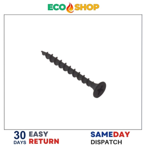 Timber Stud Plaster Board Screws 3.5X38Mm (Black) 200Pcs