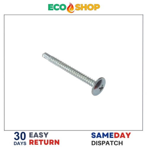Bay Pole Screw (Silver) 4.8X80Mm 100Pcs