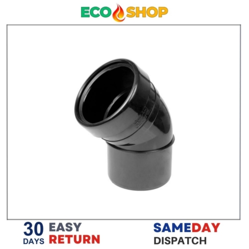 45 Degree Bend single socket 110Mm