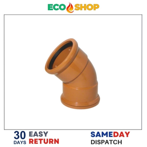 45 Degree Bend D/S 110mm