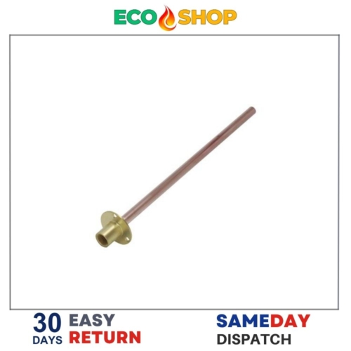 15mm x 1/2" Wall Plate 350mm Tube - Image 2