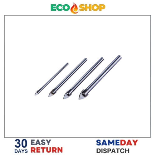 Amtech 4-Piece Glass & Mirror Drill Bit Set - Image 2