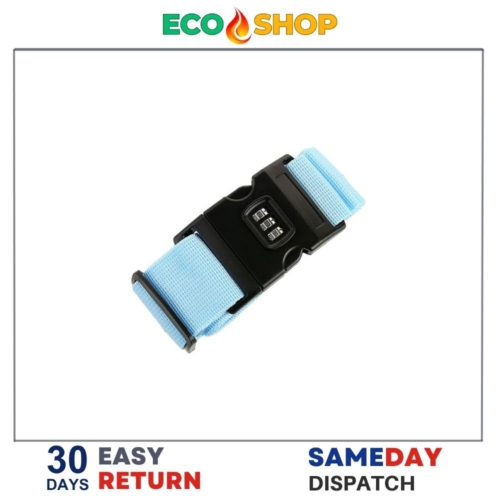 Ashley Combination Lock Luggage Strap - Image 2