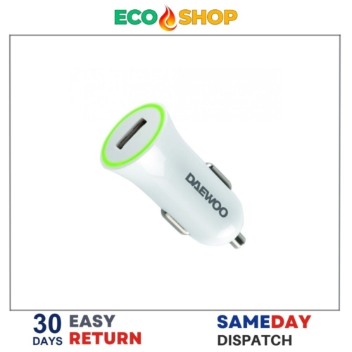 Daewoo Single USB Car Charger 1A - Image 2