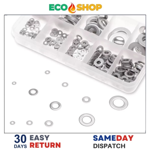 Marksman 155Pcs Flat And Spring Washers - Image 2