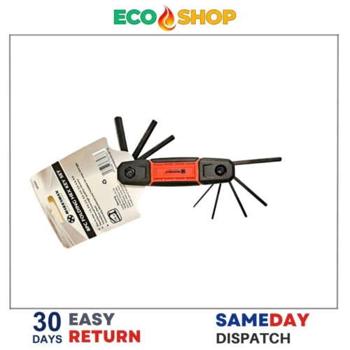 Marksman 8-Piece Folding Hex Key Set - Image 2