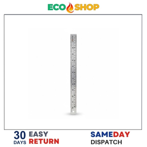 Marksman stainless steel 300mm (12") ruler - Image 2