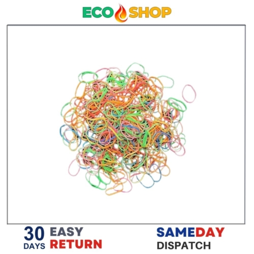 Molly&rose Approx 250 Polyurethane Hairbands - Image 2