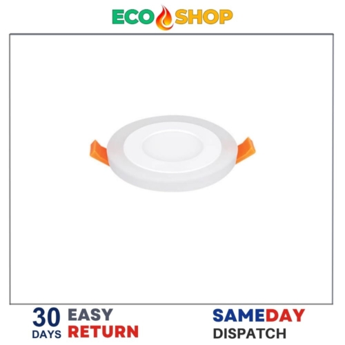 Rother LED Recessed Double-Coloured Panel Light Round 85-265V - Image 2