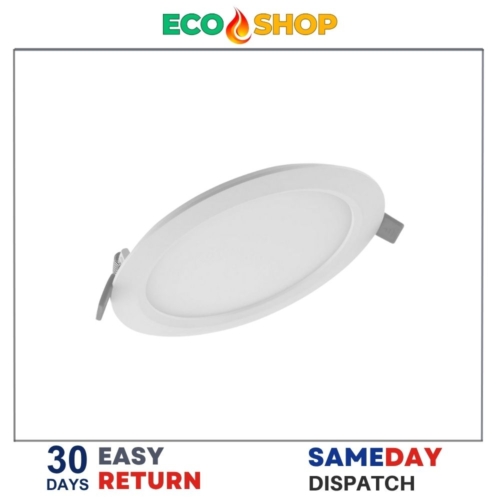 Rother LED Recessed Panel Light Round 160-240V Cool White - Image 2