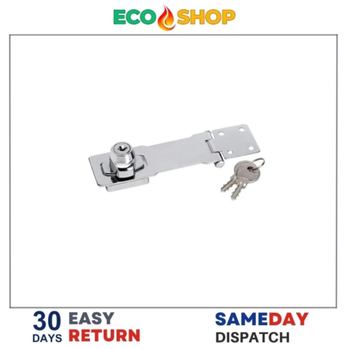 Securit Locking Hasp 115Mm Chrome Plated - Image 2