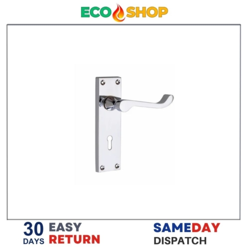 Securit Scroll Lock Handles Chrome Plated - Image 2