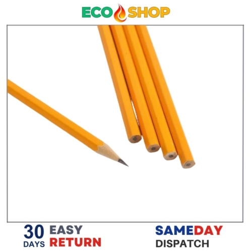 Set of 15 HB pencils with eraser tips - Image 2
