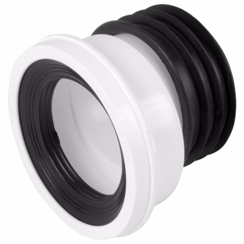 110mm (4 Inches) Flexible Offset Toilet WC Pan Connector - Image 3