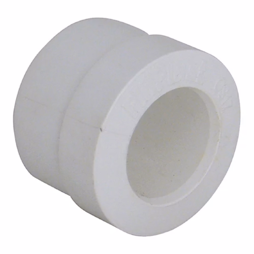 32mm to 21.5mm White Solvent Weld Overflow Waste Pipe Reducer Adapter - Image 3