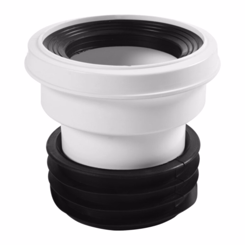 110mm (4 Inches) Flexible Offset Toilet WC Pan Connector - Image 5